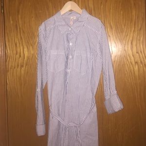 Striped tie-up dress!