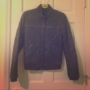 🎀Diesel reversible leather jacket🎀