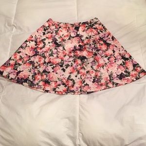 Lily Rose floral skirt