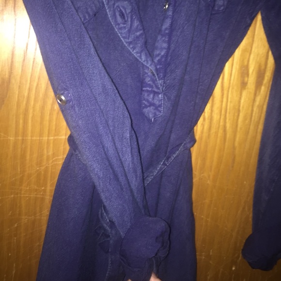 Blue denim dress - Picture 4 of 4