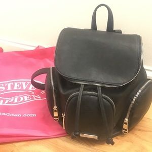 Madden Girl by Steve Madden Black Backpack