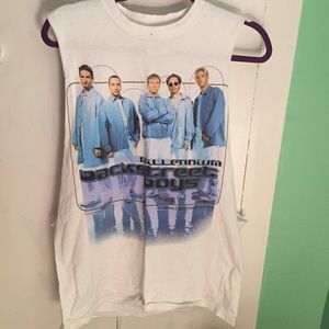 VINTAGE 90s backstreet boys tour shirt