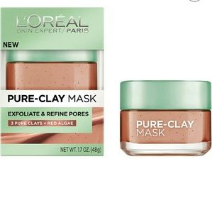 Amazing LOREALexfoliating mud mask