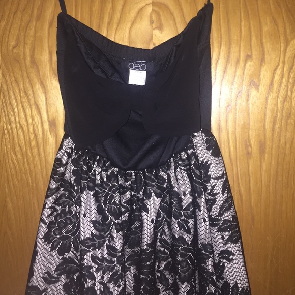 Strapless, big bow dress - Picture 1 of 4