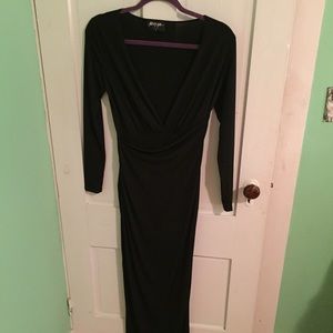 NASTY GAL DEEP V DRESS