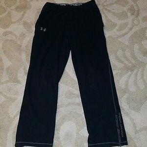 Under armour pocketed fleece pants sz large