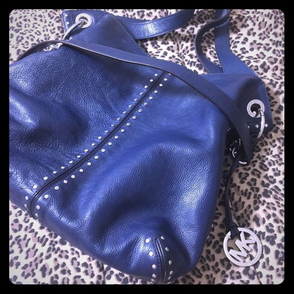 Authentic Michael Kors Purse in Blue