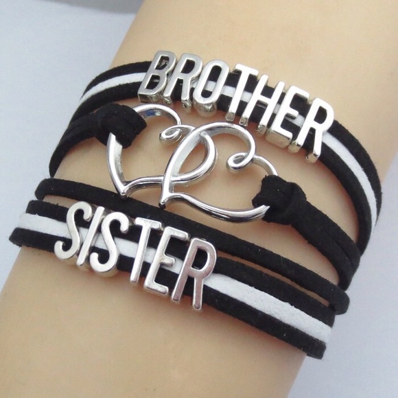 Brother Hearts Sister Bracelet