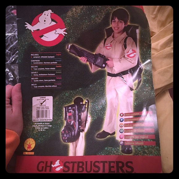 Child's ghost buster costume