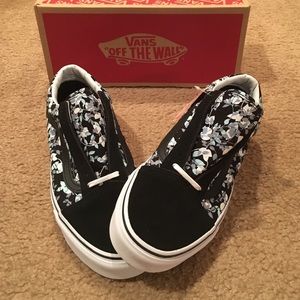 vans reverse floral old skool