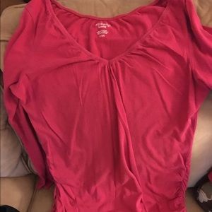 Motherhood long sleeve maternity and nursing top.