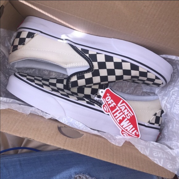 Checkered vans