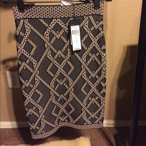 BCBGMAXAZRIA Pavel Power Skirt