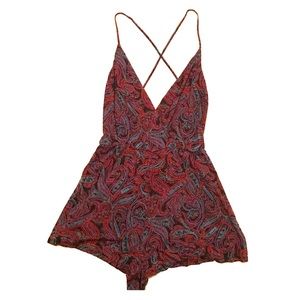 Low Back Romper from Urban Outfitters