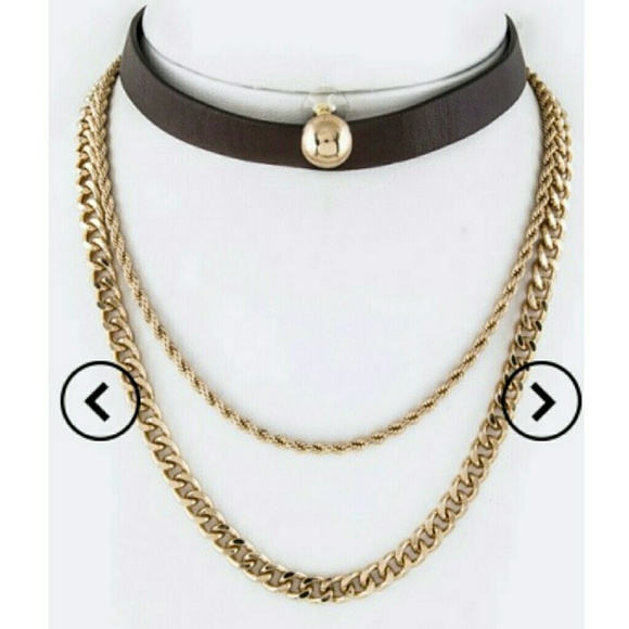 Ckoker necklace set