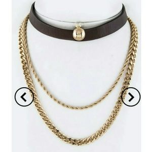 Ckoker necklace set
