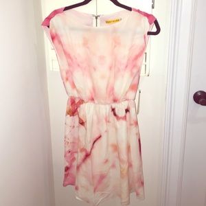 Alice and Olivia cherry blossom mini dress