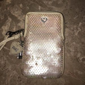 Coach wristlet/Phone holder