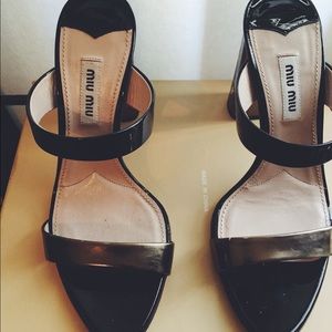 Miu Miu Mule Heels