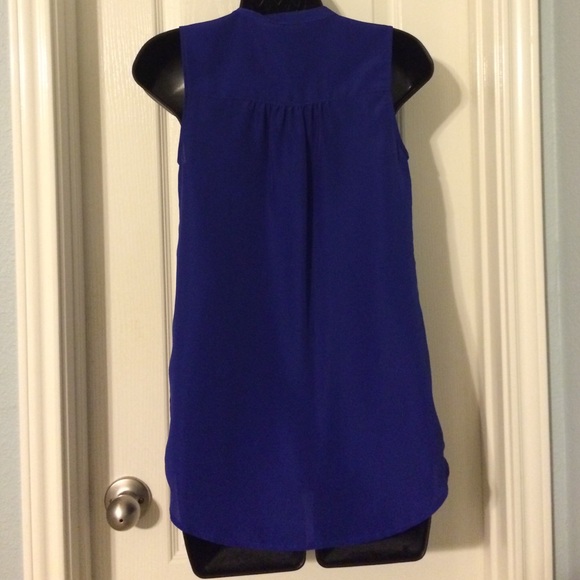 J.Crew cobalt top - Picture 3 of 4