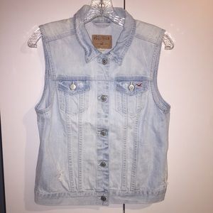 Hollister Jean Jacket Vest