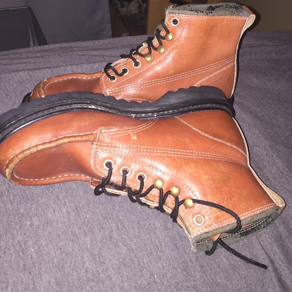 Vintage Leather Ankle Boots