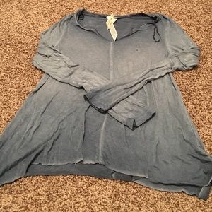 Shades of blue shirt