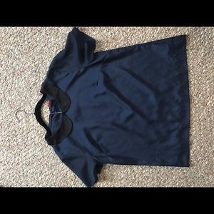 Navy blue collared shirt