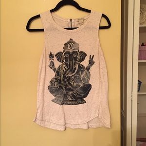 Boho Ganesha tank