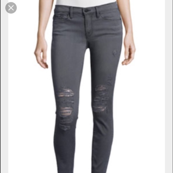 FRAME LE SKINNY DE JEANNE GREY DENIM