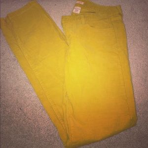 J. Crew Matchstick Corduroy Pants