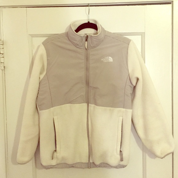 North Face white jacket