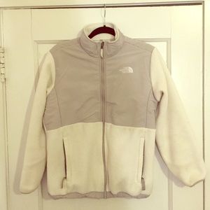 North Face white jacket