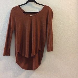 Madewell half sleeve top