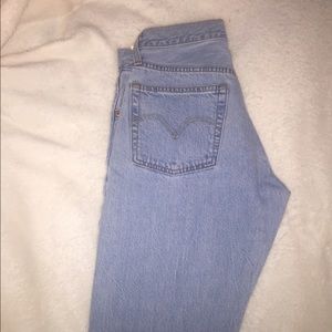 NWT LEVI'S 501 LIGHT JEANS