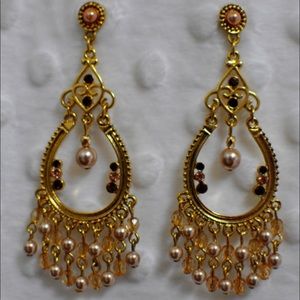 Vintage Dangle Cocktail Earrings