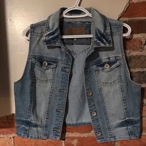 Denim vest