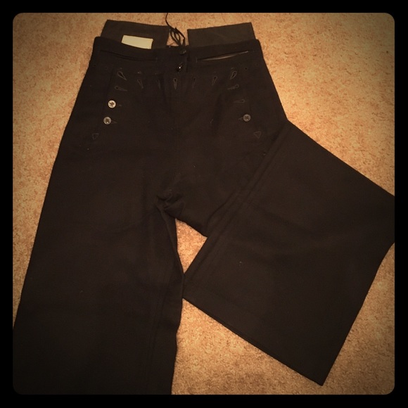 Vintage Navy Uniform Pants Sz 28