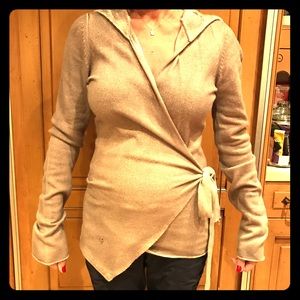 Henry Beguelin- cashmere wrap sweater