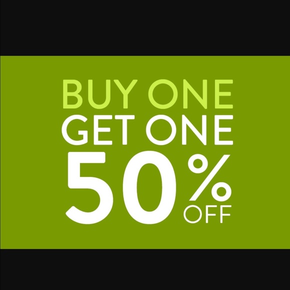 BOGO 50% off whole closet. #cybermonday