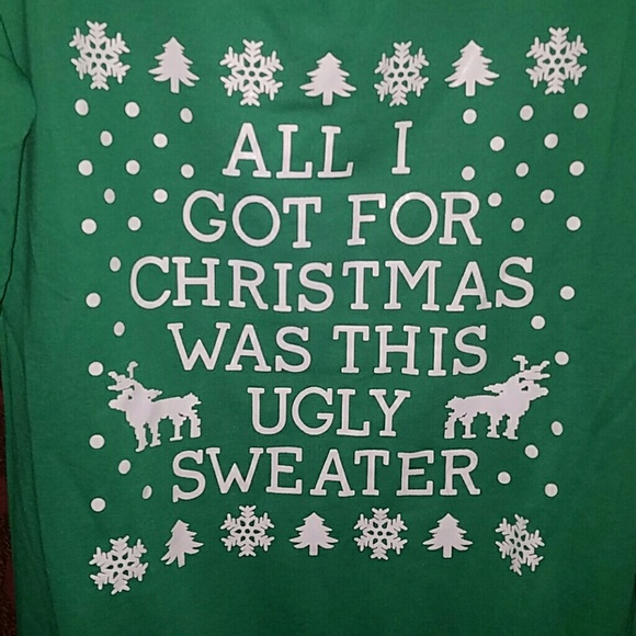 🎅NWOT "Ugly" Christmas Sweatshirt NO SCARF! - Picture 3 of 4
