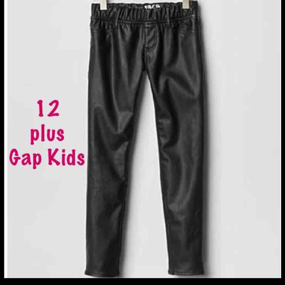 Girls faux vegan leather. size 12 Plus