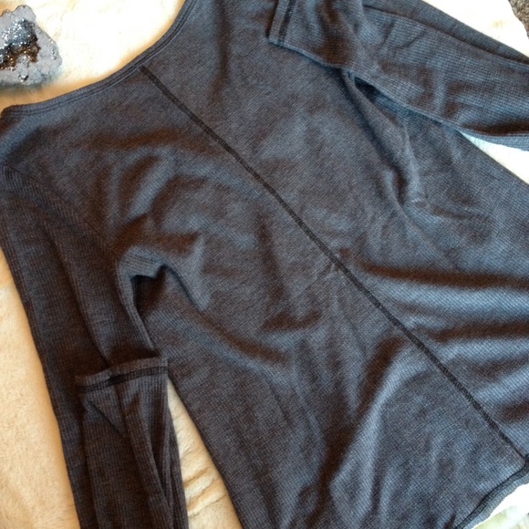 NWOT Free People DIEGO Boho Knit Waffle Henley XS - Picture 4 of 7