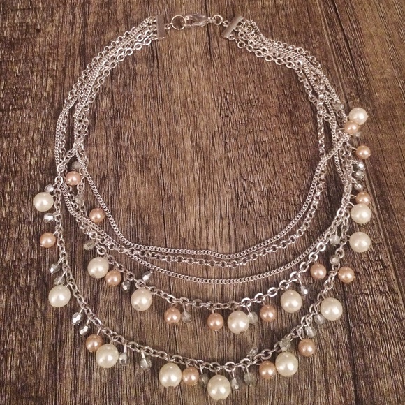 layered pearl necklace