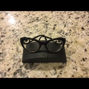 Prada Cat Eye Black Sunglasses