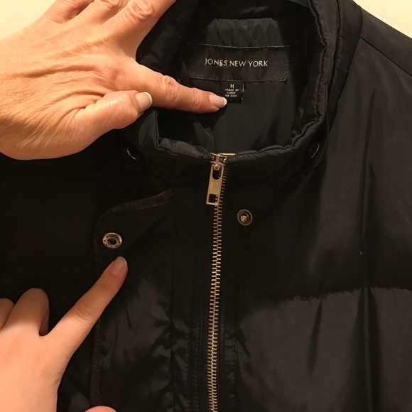 Black Jones New York Winter Jacket - Picture 3 of 4