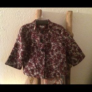 Very pretty, floral embellished blazer jacket