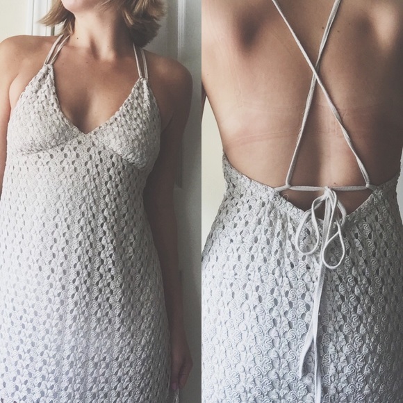 Beachy Crossback Knit Maxi Dress