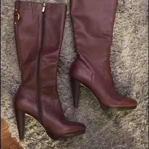 Banana Republic brown leather boots