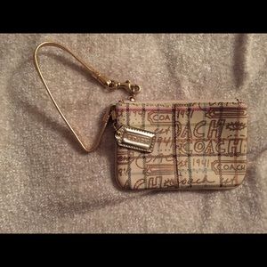 Coach wristlet
